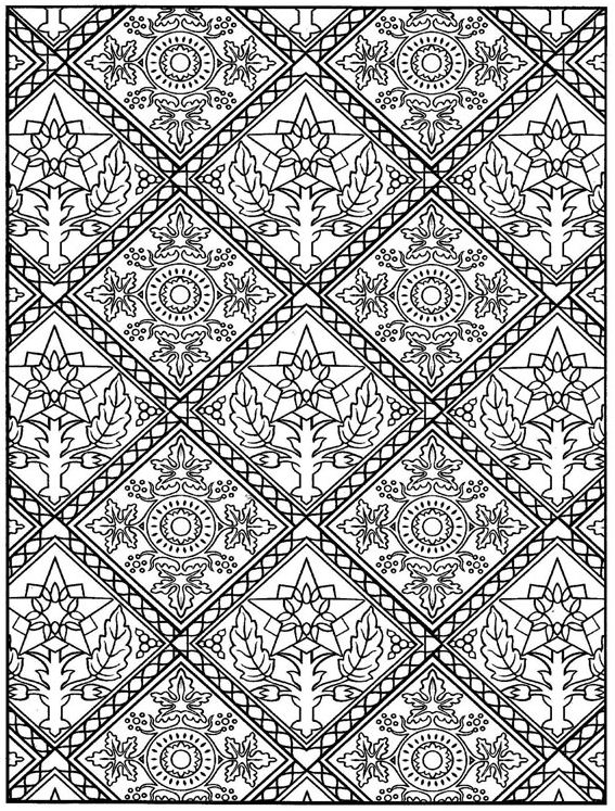 Plansa de colorat cu Modele 16 8